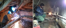 У багатоповерхівках Києва тепло відновлювали й жмеринські комунальники