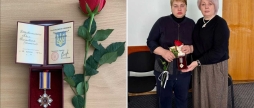 У Гайсині нагороду загиблого на фронті воїна отримали рідні Героя