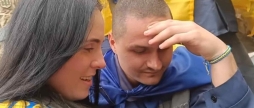 У Гайсині зустріли ще одного земляка, який повернувся з полону
