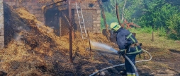 У Гайсинському районі вогонь охопив 2,5 гектара землі