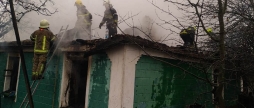У Гайсинському районі згорів житловий будинок