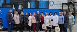 У Гнівані розгорнули «Майданчик здоров’я» та пересувний мамограф «Квітка»