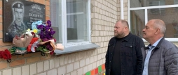 У Гордіївській гімназії відкрили меморіальну дошку загиблому Герою