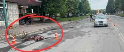 У Хмільнику 11-річний велосипедист потрапив під колеса Chevrolet