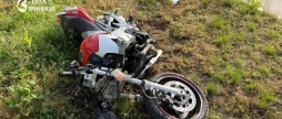 У Хмільнику п'яний мотоцикліст врізався в паркан 16-річна пасажирка госпіталізована