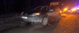 У Хмільницькому районі водій переїхав на смерть чоловіка, який посеред ночі лежав на дорозі