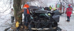 У Козятині рятувальнили дістали водійку з понівеченго автомобіля