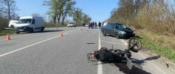 У Козятинському районі мотоцикліст загинув після зіткненням з автомобілем ВАЗ