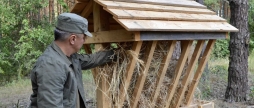 У лісах Вінниччини побільшало годівниць для тварин