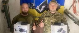 У механізовану бригаду на покровський напрямок з Вінниці передали квадрокоптери