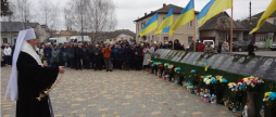 У Шаргороді урочисто відкрили Алею загиблих героїв