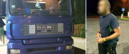 У Вінниці водій вантажівки з ознаками сп'яніння вчинив ДТП та втік
