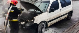 У Вінниці через розгерметизацію паливної системи загорівся легковик
