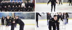 У Вінниці для курсантів організували похід на ковзанку до «Льодової арени»