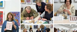 У Вінниці для військових і ветеранів провели майстер-клас із писанкарства