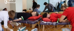 У Вінниці енергетики щокварталу здають кров для українських військових