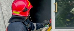 У Вінниці горів житловий будинок, пожежу спричинили коротке замикання