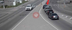 У Вінниці камери спостереження зафіксували ДТП на вул.Пирогова