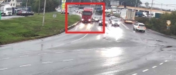 У Вінниці камери спостереження зафіксували потрійну ДТП