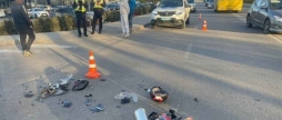 У Вінниці мотоцикліст дивом відбувся легкими травмами після зіткнення з автомобілем
