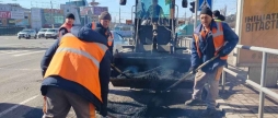 У Вінниці на аварійний ремонт доріг вийшло вісім бригад