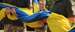 У Вінниці на Замковій горі підняли Прапор України