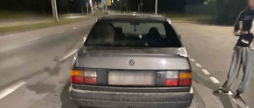 У Вінниці п'яного водія Volkswagen Passat, який їздив без прав, зупинили патрульні