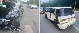 У Вінниці п'яний водій виїхав на зустрічну смугу й протаранив чужий автомобіль