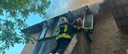 У Вінниці під час пожежі врятували 72-річну пенсіонерку