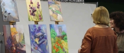 У Вінниці презентували виставку художниці-переселенки з Херсонщини