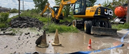 У Вінниці сталась аварія на найбільшому бетонному водогоні міста
