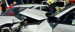 У Вінниці сталась потрійна аварія - три людини госпіталізовані