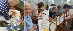 У Вінниці створюють хустинки пам’яті арттерапія для матерів загиблих Захисників