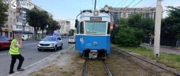У Вінниці трамвай збив пішохода, який перетинав колії у невстановленому місці