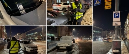 У Вінниці триває контроль за дотриманням правил зупинки та стоянки транспорту у період роботи спецтехніки