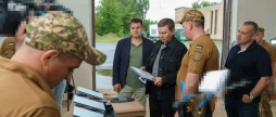 У Вінниці вчергове підсилили підрозділ Нацгвардії - передали дрони, Starlink, авто