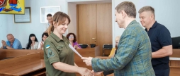 У Вінниці відзначили військовослужбовців напередодні Дня Повітряних сил Збройних сил України