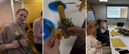 У Вінниці влаштували майстерклас із виготовлення свічок з вощини