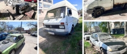 У Вінниці власники самостійно прибирають занедбані автомобілі з вулиць