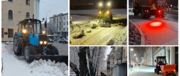 У Вінниці з опівночі розпочали прибирати сніг - обробка протиожеледною сумішшю та розчищення