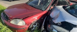 У Вінниці зіткнулись два автомобілі, одного з водіїв госпіталізували