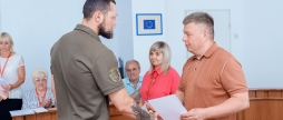 У Вінницькій міській раді відзначили десятьох нацгвардійців