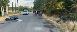 У Вінницькому районі розбились неповнолітні на скутері та мотоциклі