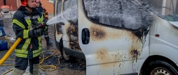У Вінницькому районі зайнявся автомобіль через коротке замикання