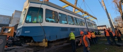 У Вінницю з Цюриху приїхали ще два вагони «Tram 2000»
