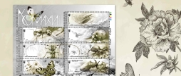 Укрпошта анонсує новий випуск унікальної серії “комашиних” марок