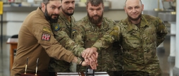 Укрпошта презентувала поштові марки на честь бригади «Азов»