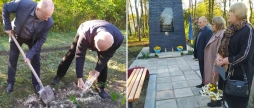 В селі Лучинець Вендичанської громади відкрили Алею Пам’яті на честь полеглих Героїв України