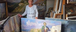 Вдова відомого живописця передала вінницькому музею його полотна