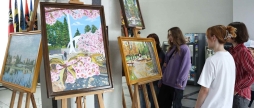 Відкрилась виставка робіт художника Володимира Рачека під назвою Стара Вінниця